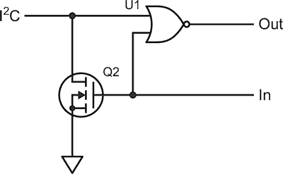 Splitting and arbitration a bidirectional serial bus