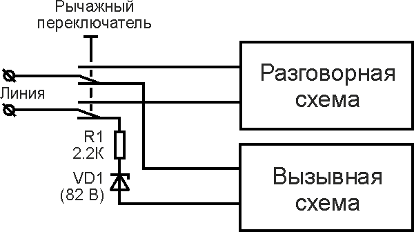 Приставки директор-секретарь и разветвитель линии 1х2