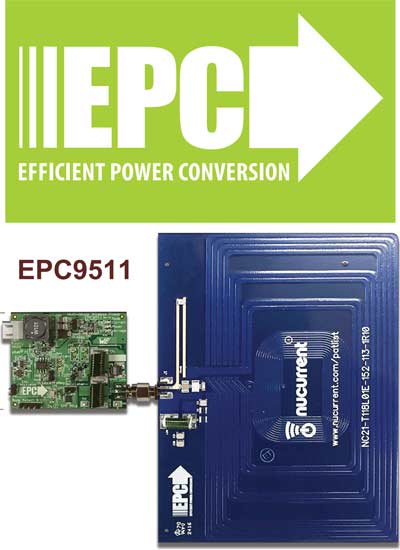 EPC9511 - демонстрационный набор беспроводной передачи энергии от EPC