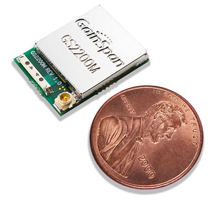 GainSpan Releases GS2200M Starter Kit Board