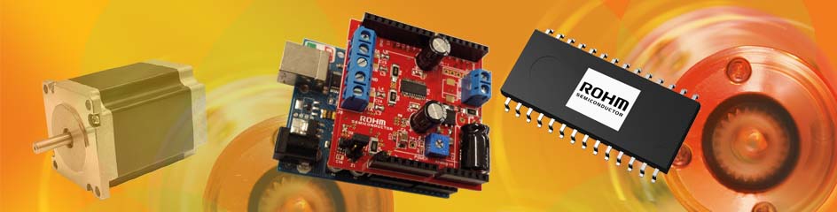 Rohm выпускает Arduino-совместимый шилд для управления шаговыми двигателями