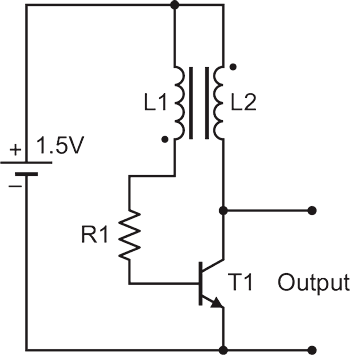 MOSFET-based Joule Thief steps up voltage