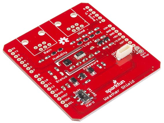 Prototype to production: Arduino for the professional - Sparkfun Weather Shield