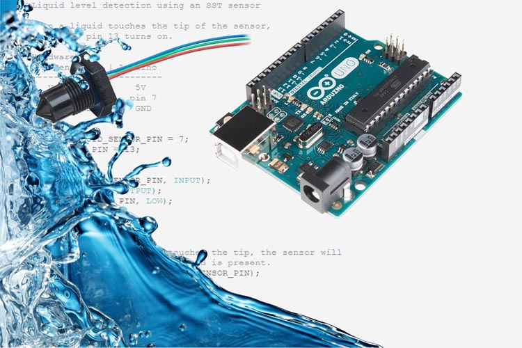 SST и Sparkfun разработали датчик уровня жидкости для Arduino