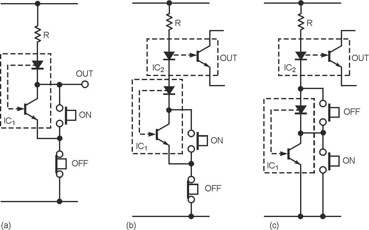 Optocouplers are handy for motor drive