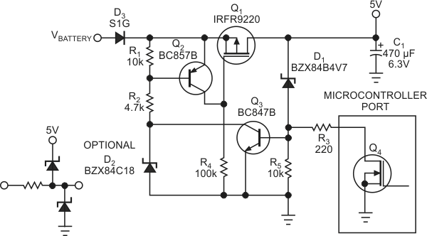 Power supply meets automotive-transient-voltage specs