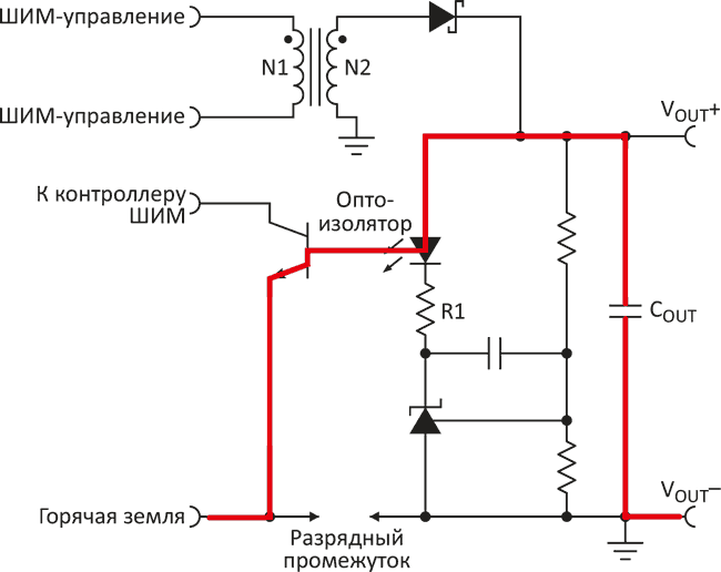 Простые доработки повышают надежность изолированных DC/DC преобразователей