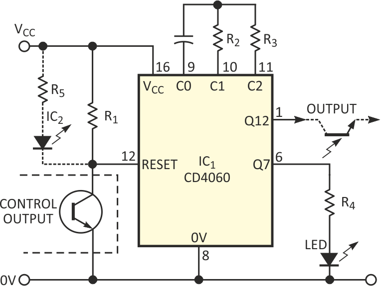 Circuit ensures safety in power-on operation