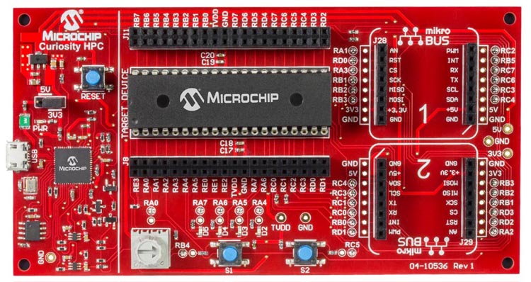 Curiosity HPC Development Board DM164136