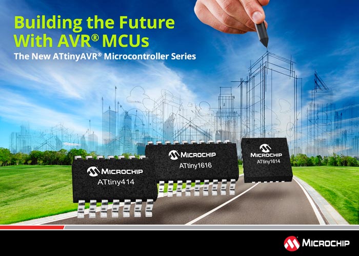 New tinyAVR MCUs Increase System Throughput