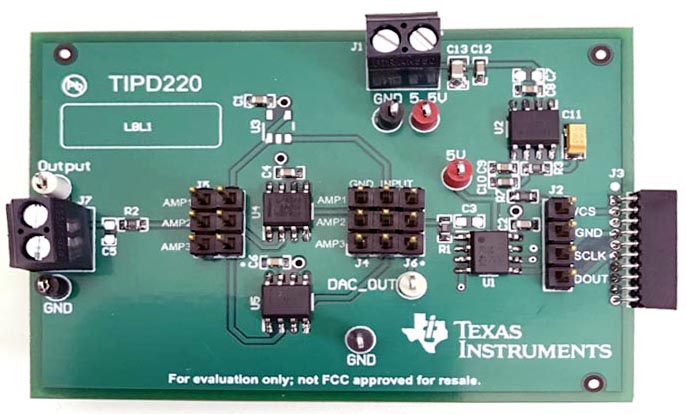 TIDA-01402 High-Precision Reference Design for Buffering a DAC Signal