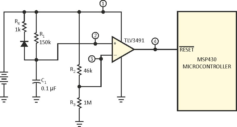 Reset supervisor waits stable supply