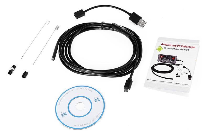 Обзор эндоскопа USB Endoscope Camera for Android Phone 5.5mm