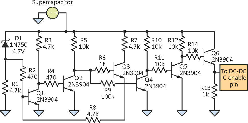 Prevent Oscillations in Supercapacitor Power Supplies