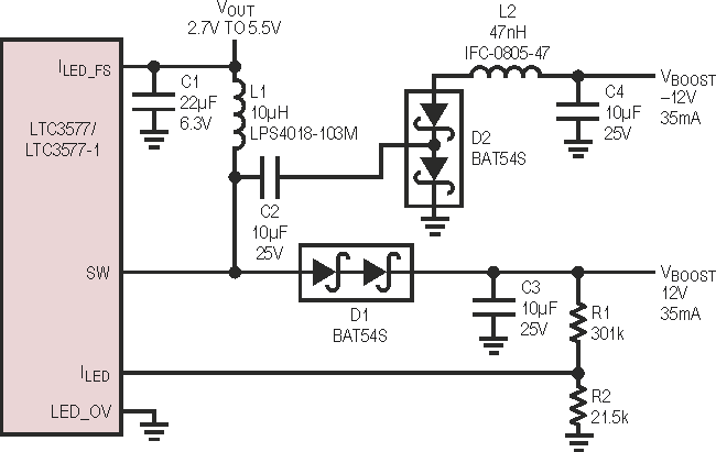 Dual Polarity Boost Converter.