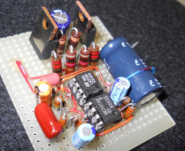 High Gain and Fidelity Audio Amplifier