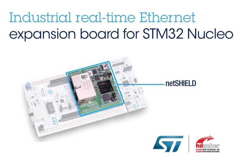 STMicroelectronics Works with Hilscher to Provide Scalable Multi-Protocol Industrial Ethernet Platform