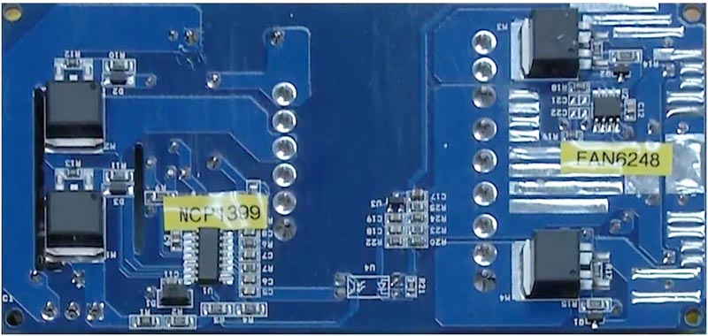 The 240 W Evaluation Board Incorporating a Complete LLC Design Based on FAN6248 Controller