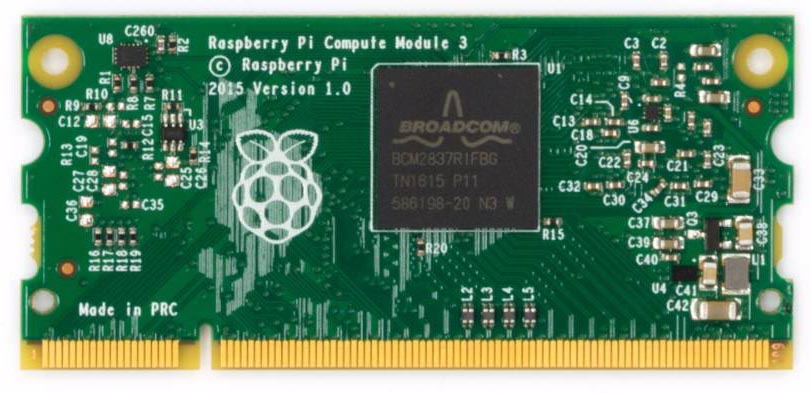 Raspberry Pi выпускает новый вычислительный модуль Compute Module 3