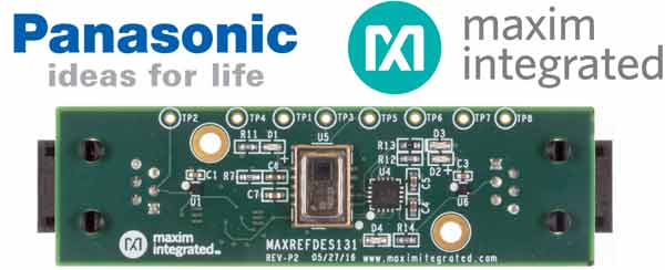 Набор MAXREFDES131 с модулем Grid-EYE от Panasonic