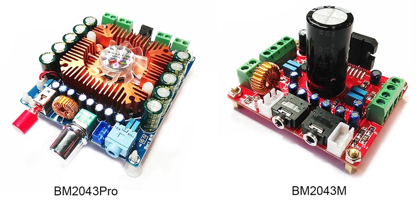 Обзор усилителей звуковой частоты BM2043M и BM2043Pro