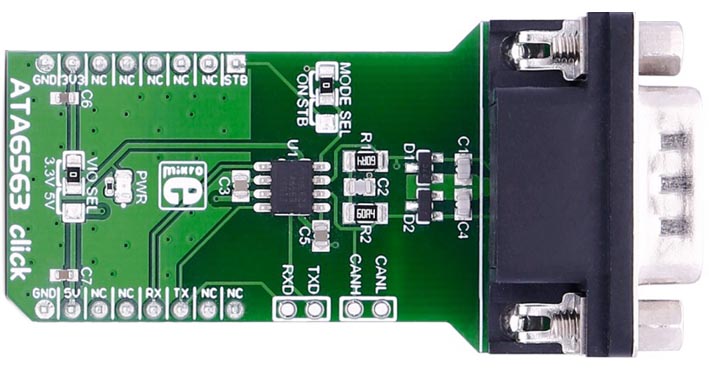 The ATA6563 click board