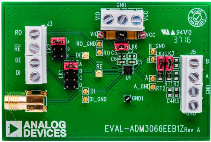 EVAL-ADM3066EEBZ Evaluation Board