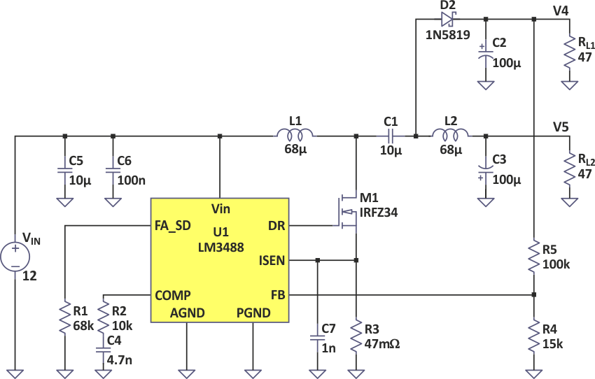 converter sprouts second output