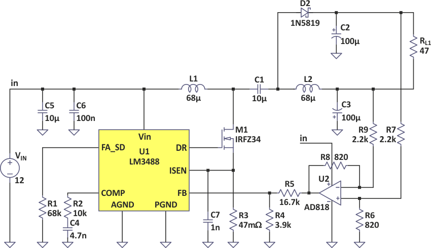 converter sprouts second output