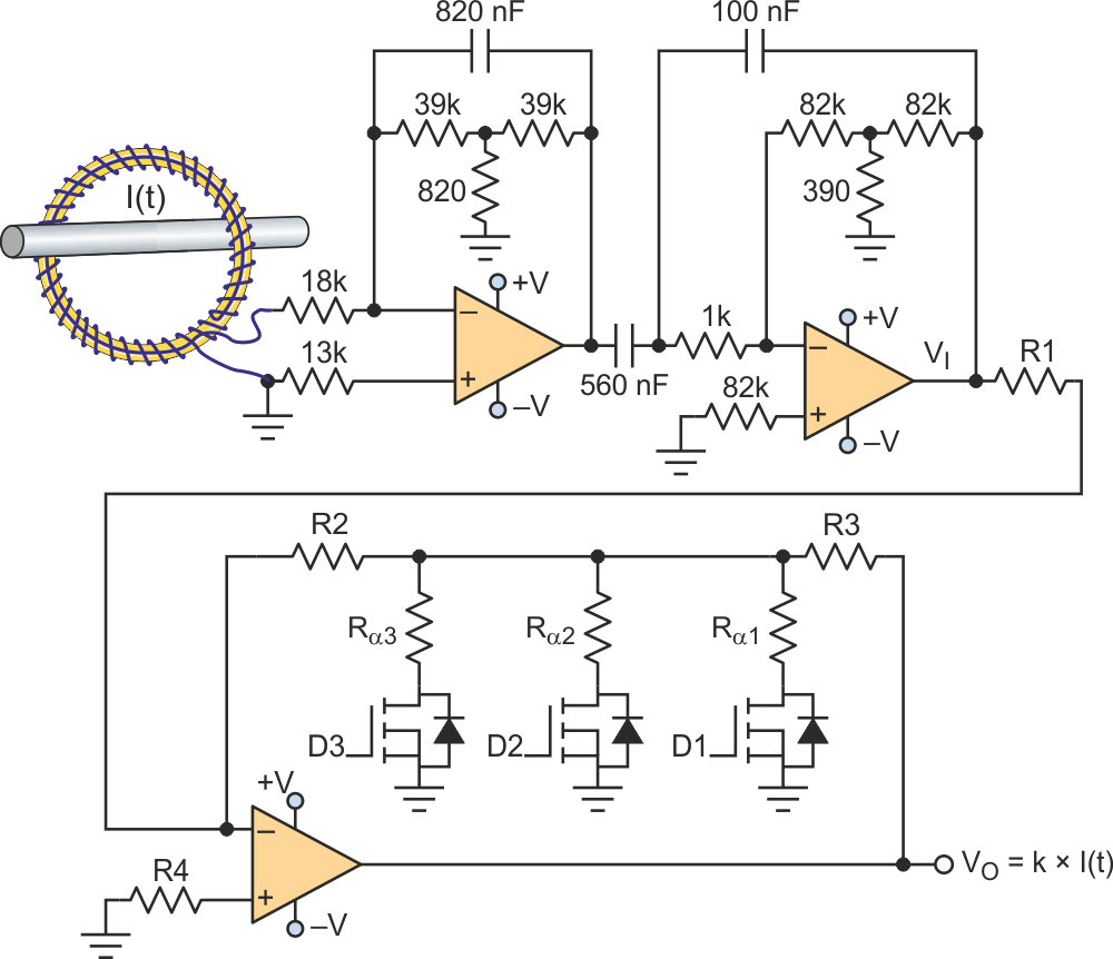 Digitally Programmable Amplifier Meets Sensor Gain, Ranging Needs