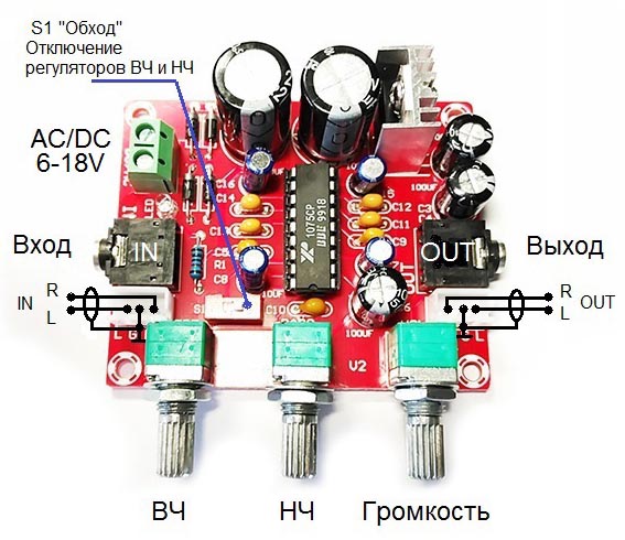 Обзор темброблока BM2112 на микросхеме XR1075 BBE