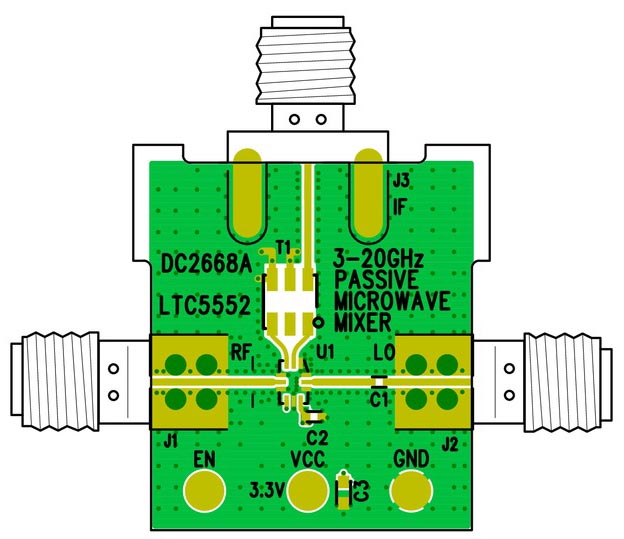 DC2668A - LTC5552 Demo Board