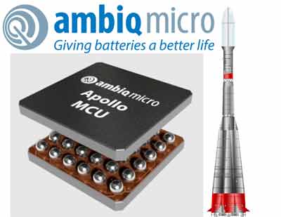 Микроконтроллеры Apollo Ambiq Micro с ядром ARM Cortex-M4F - лидеры рейтинга ULP Bench