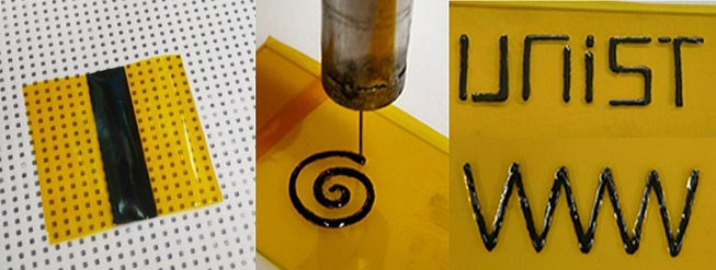 Нанесенные методом струйной печати термоэлектрические элементы могут иметь различную форму