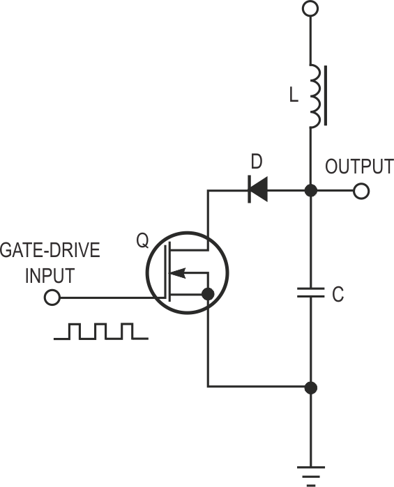 Sine-wave step-up converter uses Class E concept