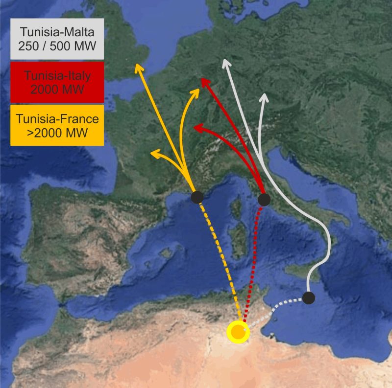 Giant Tunisian desert solar project aims to power EU