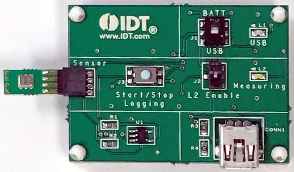 SDAH01 Evaluation Kit for the HS3001 Humidity and Temperature Sensor