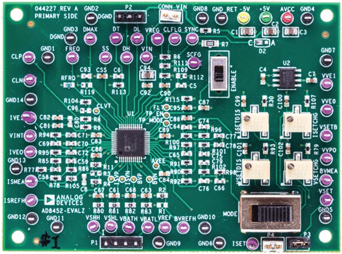 Universal Evaluation Board for the AD8452