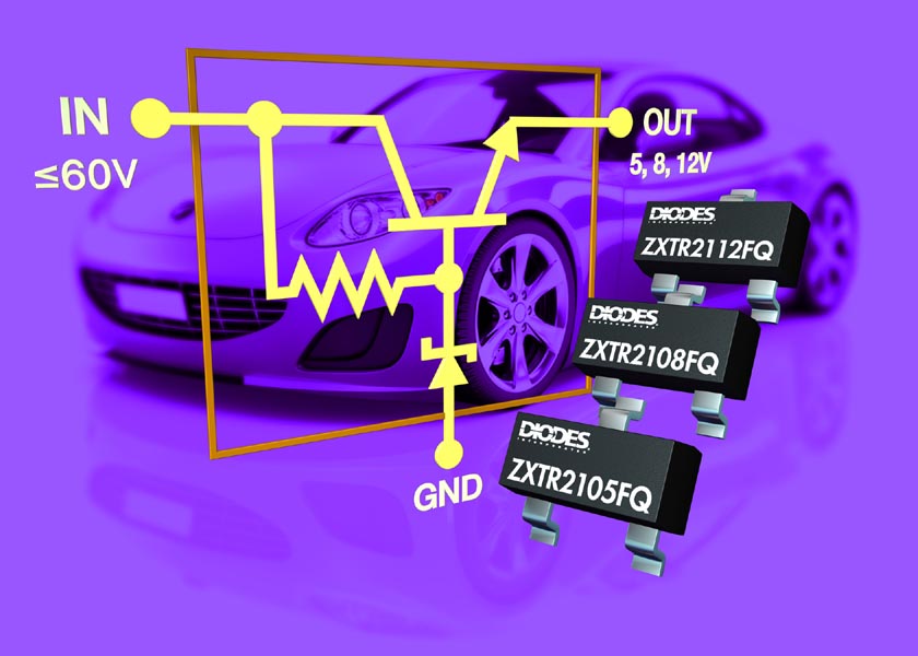 Diodes - ZXTR2105FQ, ZXTR2108FQ, ZXTR2112FQ