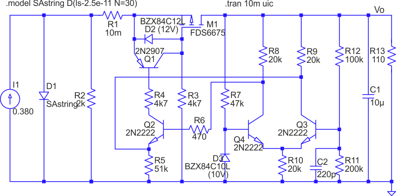 Bang-bang photovoltaic regulator needs no magnetics