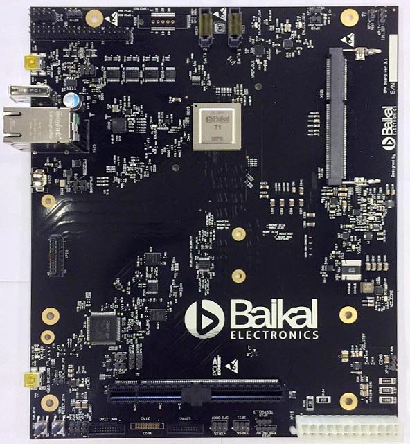 Оценочная плата БФК 3.1 с процессором Baikal-T1