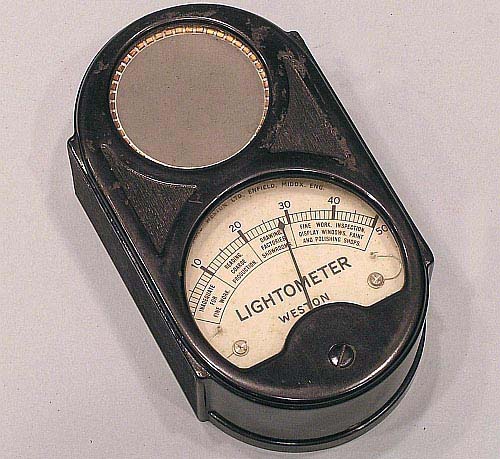 Vintage electrical measuring instruments from the 1950s