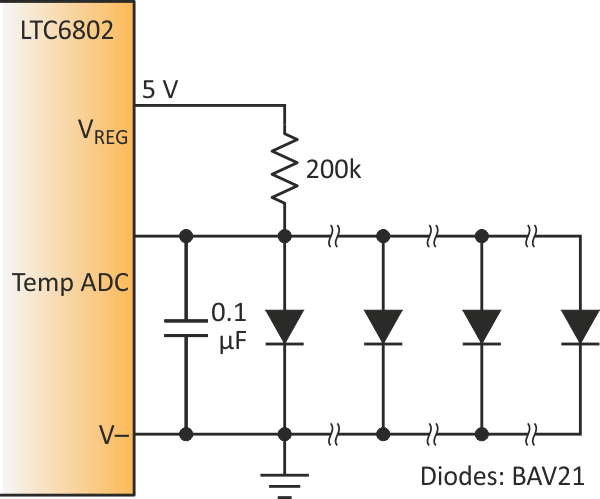 Add Simple Temperature Monitoring To Battery-Management Systems