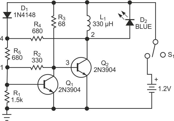 Single cell lights any LED