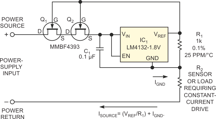 JFET cascode boosts current-source performance