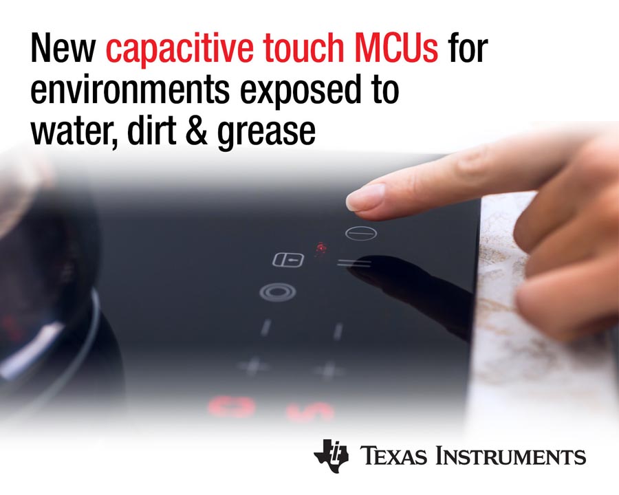 New robust noise-immune capacitive-sensing MCUs TI