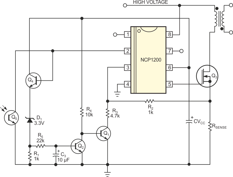 Transistors offer overload delay