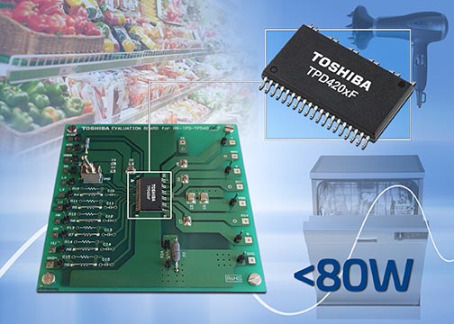 Toshiba announce new evaluation board for three-phase BLDC motor drive ICs