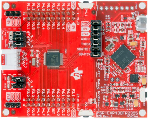 The MSP-EXP430FR2355 Development Kit