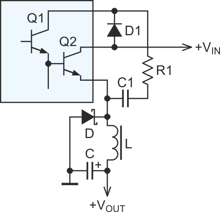 Improve efficiency of low-cost switcher